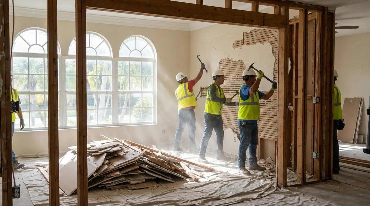 Demolition by Pro Specialty Services in Lake County, Florida