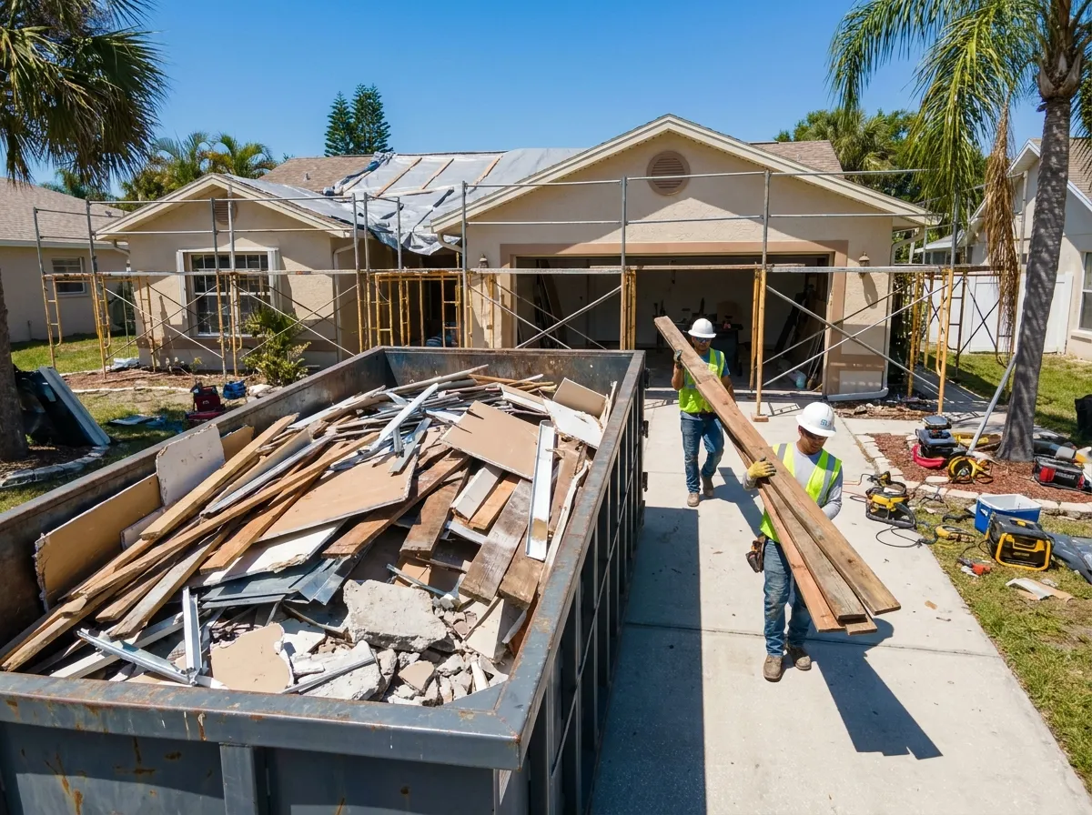 Demolition project showcasing quality craftsmanship and materials