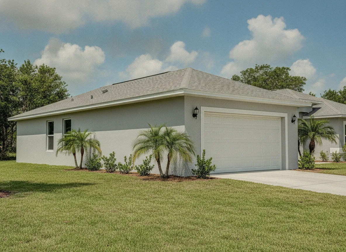 Garage Construction project showcasing quality craftsmanship and materials