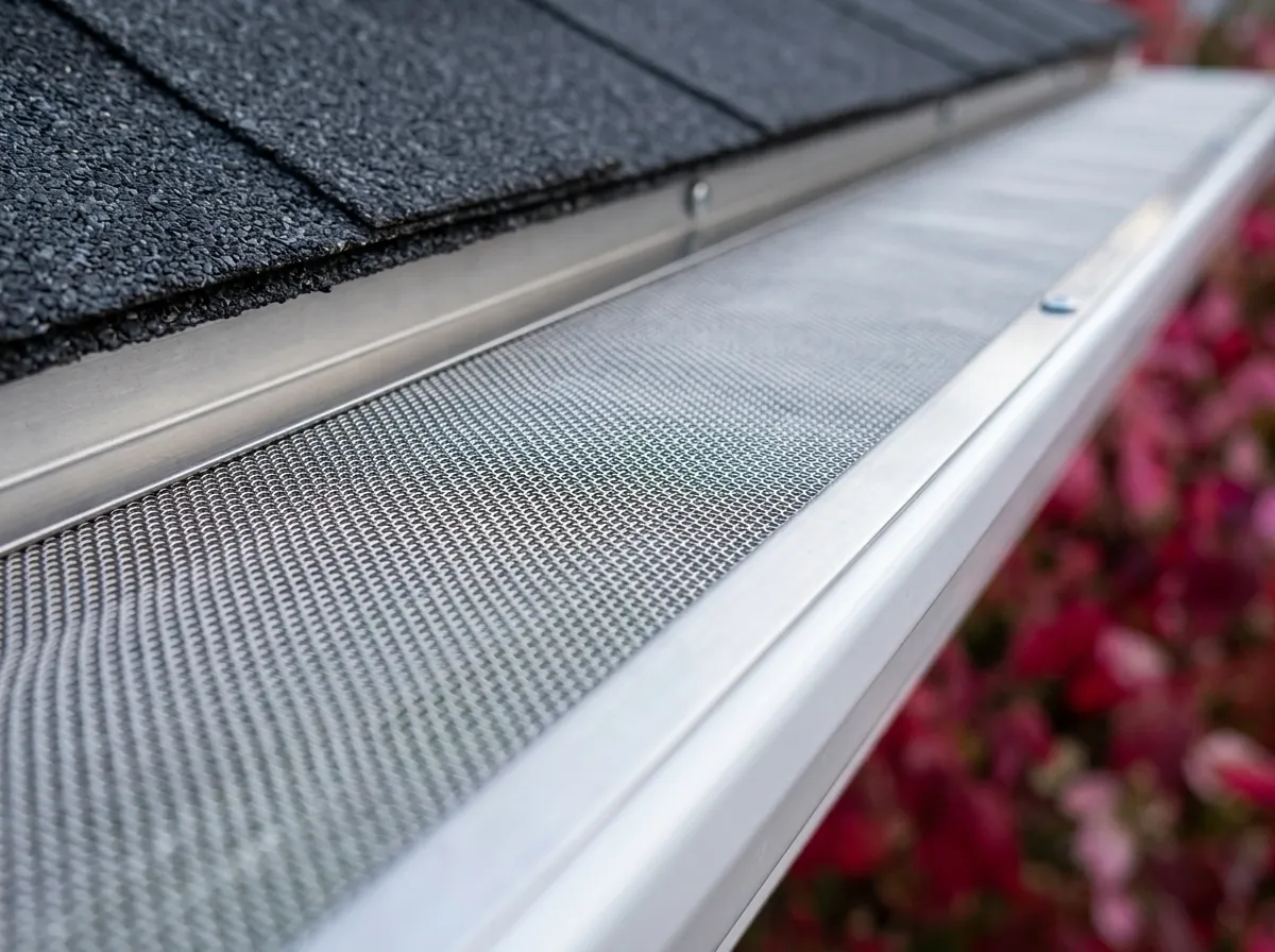 Gutter Guards project showcasing quality craftsmanship and materials