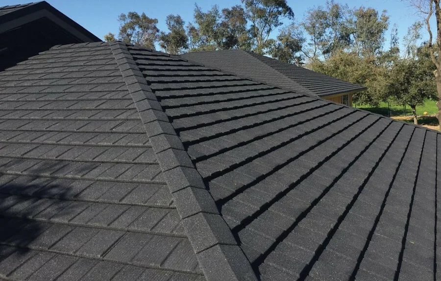 Professional new construction work completed by licensed roofing contractors