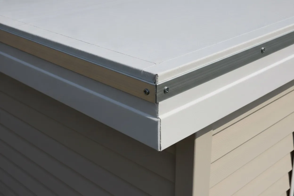 Professional mobile home roof over work completed by Pro Specialty Services, a licensed Lake County contractor