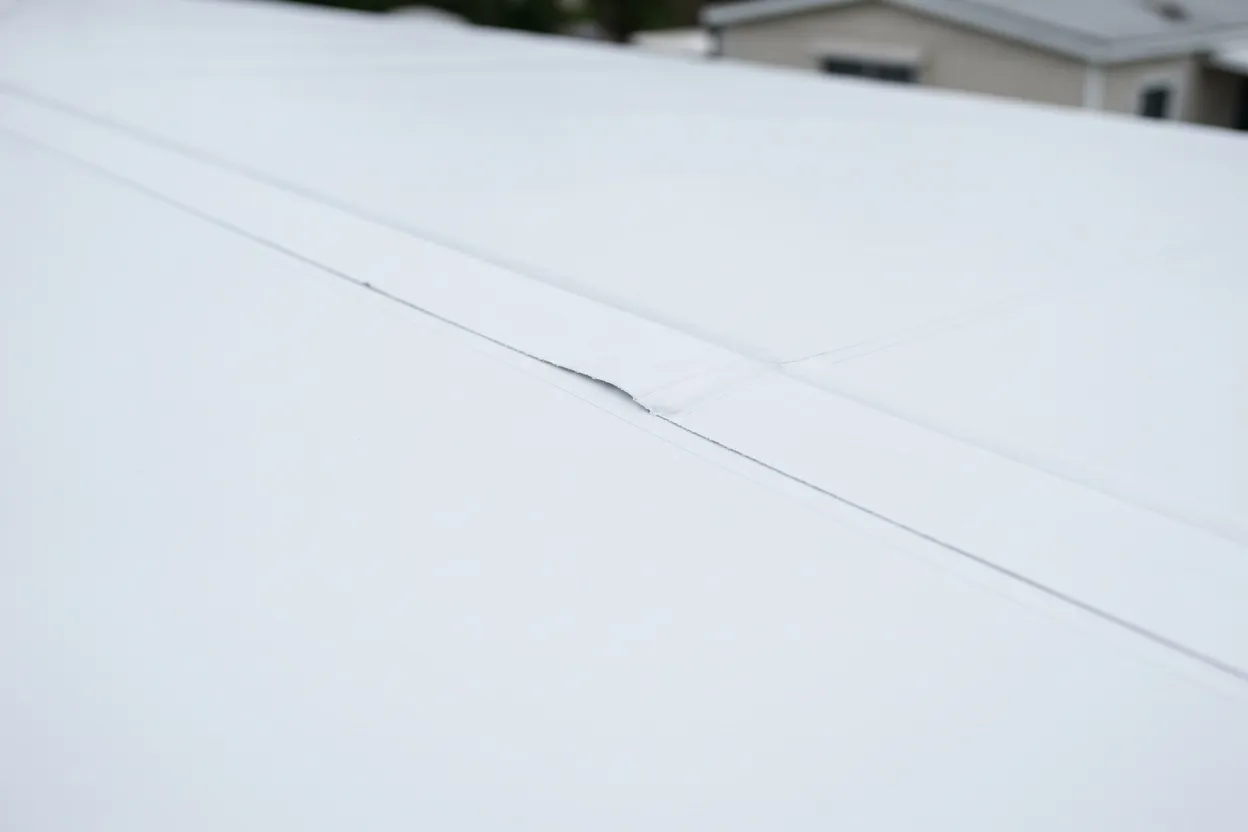Mobile Home Roof Over project showcasing quality craftsmanship and materials