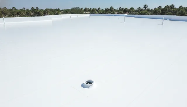 Roof Coating of the kind Pro Specialty Services installs in Central Florida