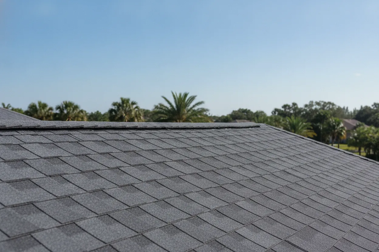 Roof Inspection — representative example of the materials and finish used