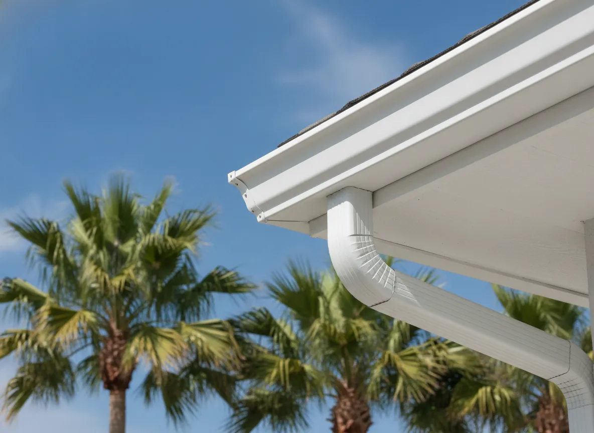 Seamless Aluminum Gutters project showcasing quality craftsmanship and materials