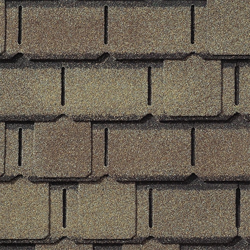 GAF Camelot II in Weathered Timber
